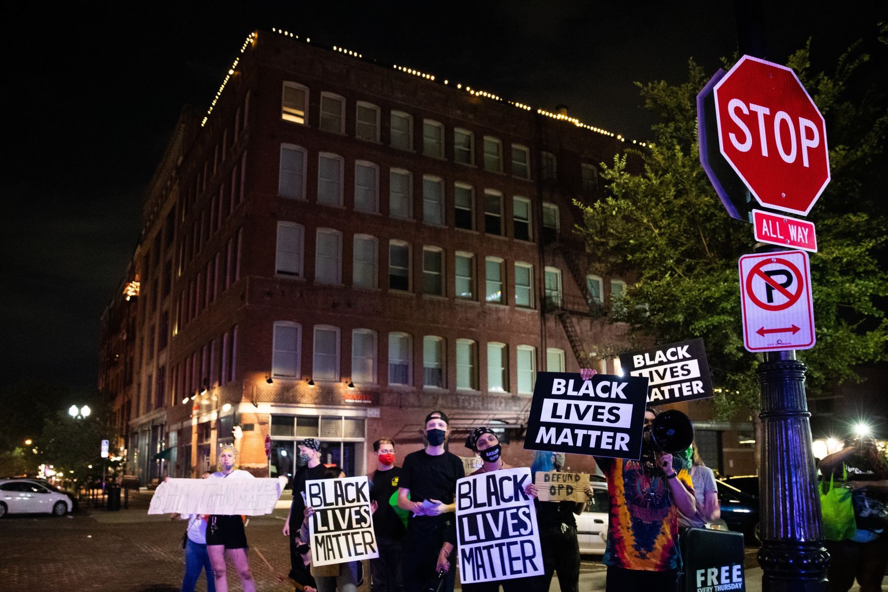Old Market Protest